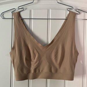 Soma Enbliss Bralette | Medium | Wireless | Warm Amber | No Cup Inserts